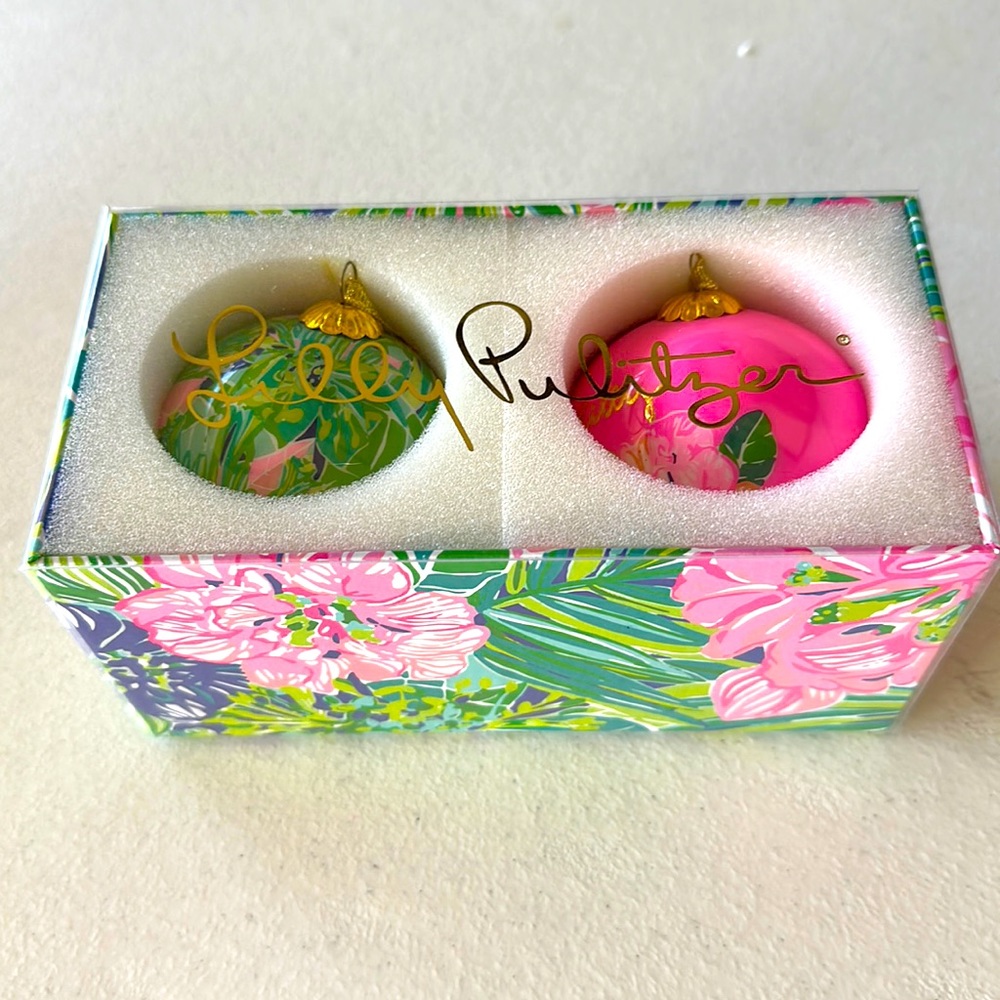 Lily Pulitzer Ornaments